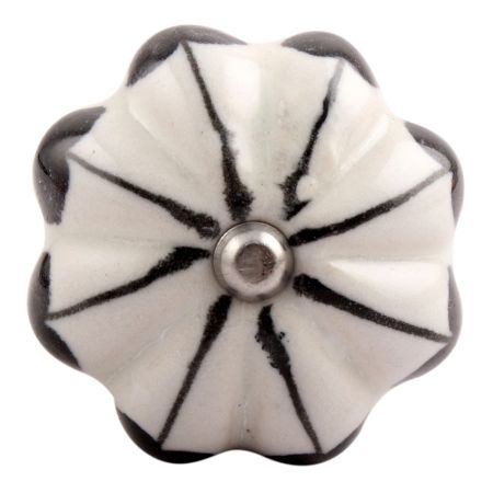 Black Leaf Melon Ceramic Wine Stopper